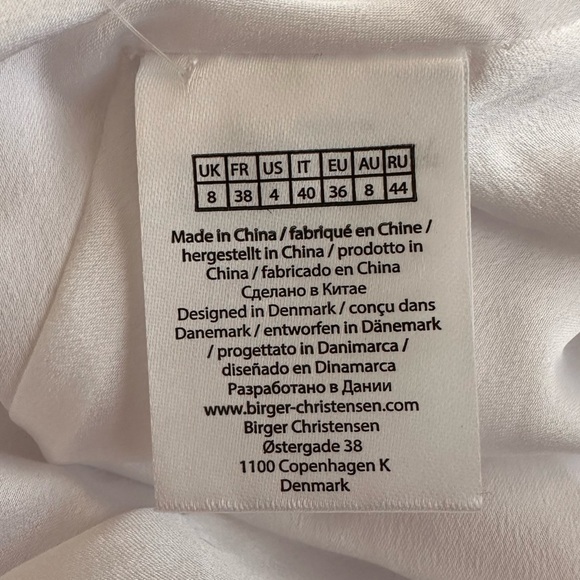 ROTATE BIRGER CHRISTENSEN Ellie White Ruffle-trimmed Georgette Midi Dress - Picture 10 of 10